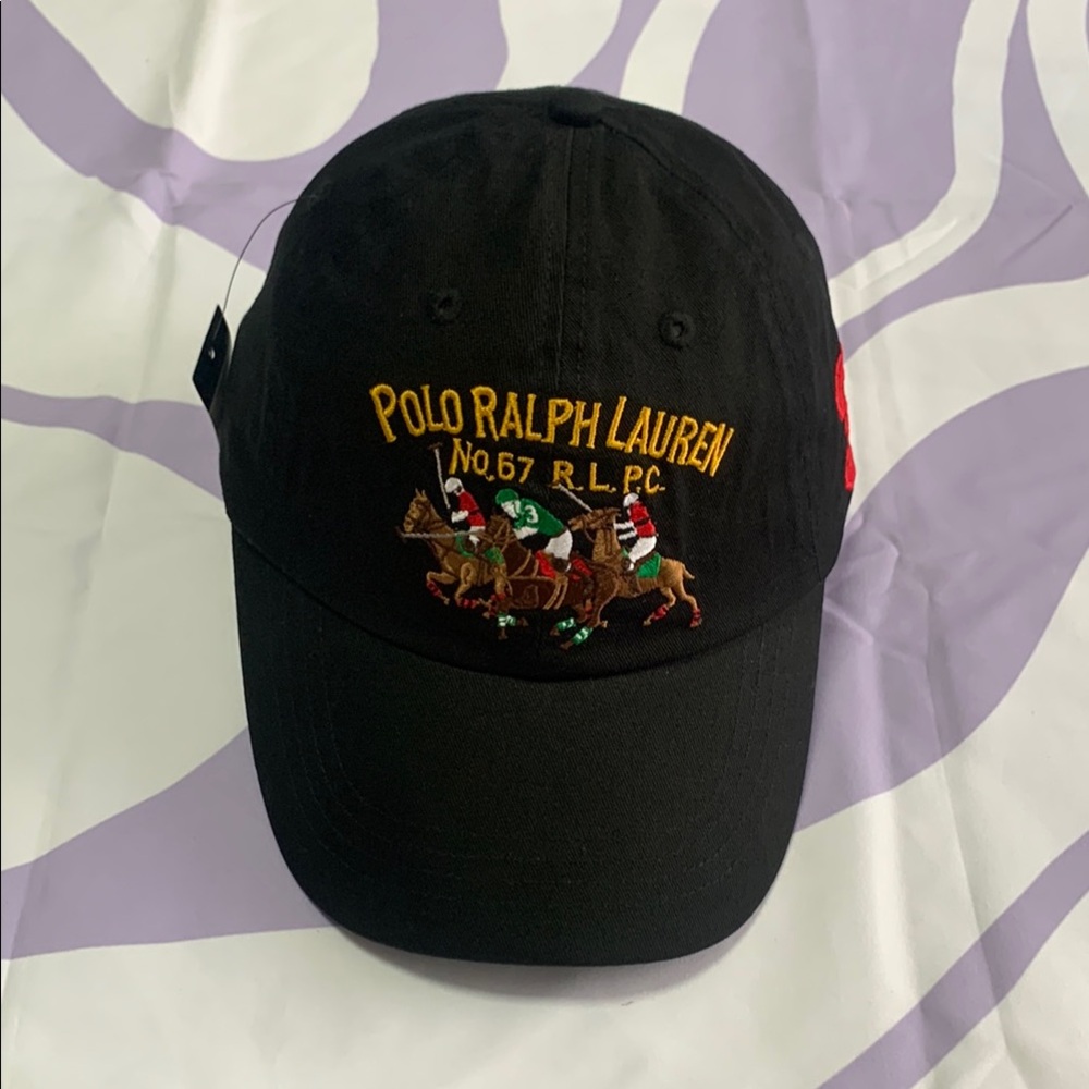 Polo by Ralph Lauren Black Baseball Cap